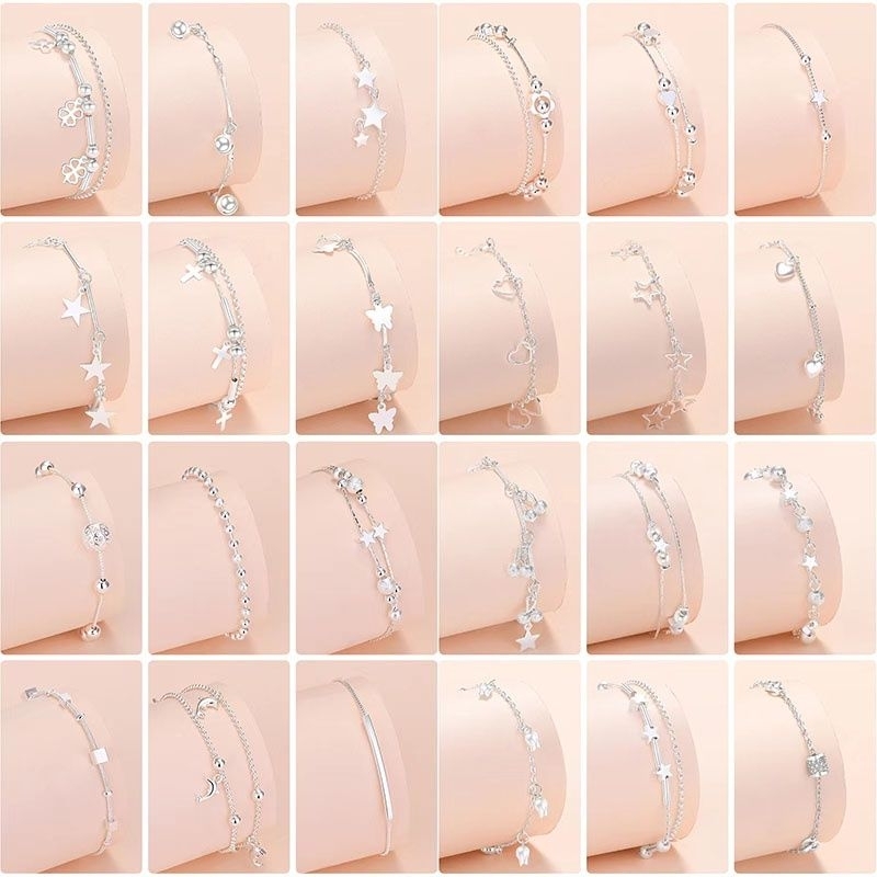 Gelang Tangan Wanita Bangle Sterling Silver / Woman Bracelets