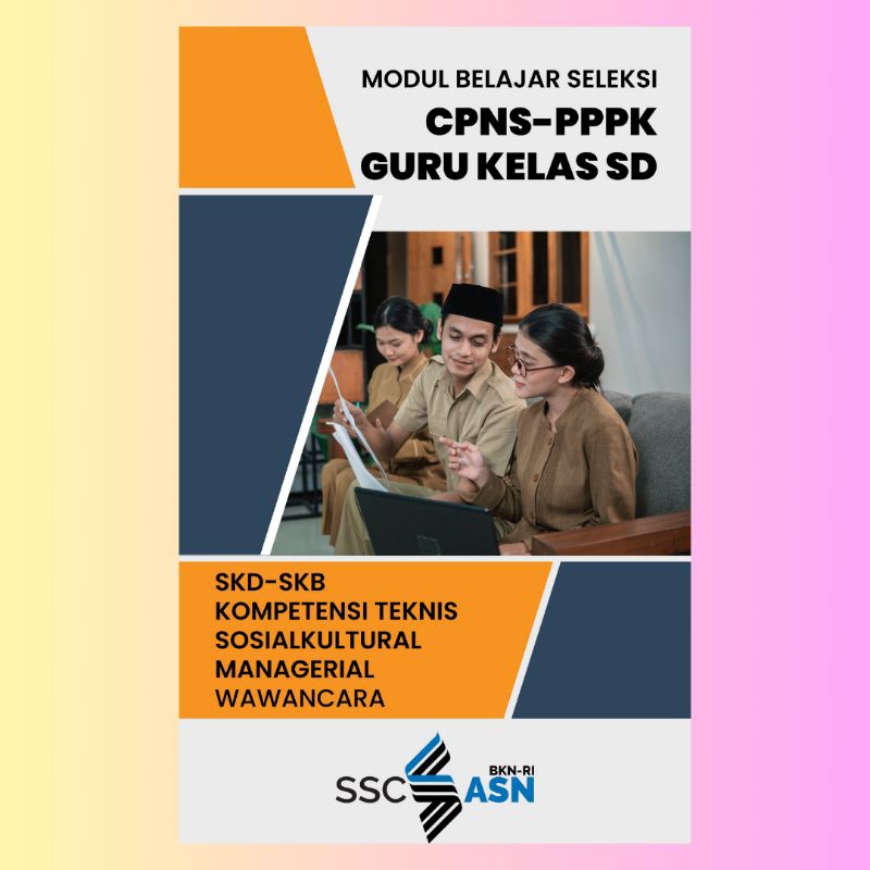 Soal CPNS PPPK / PPPK Guru / P3K Guru / Modul Belajar