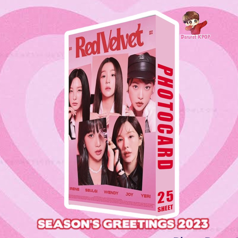 darurat.kpop - Photocard RED VELVET season greeting 2023