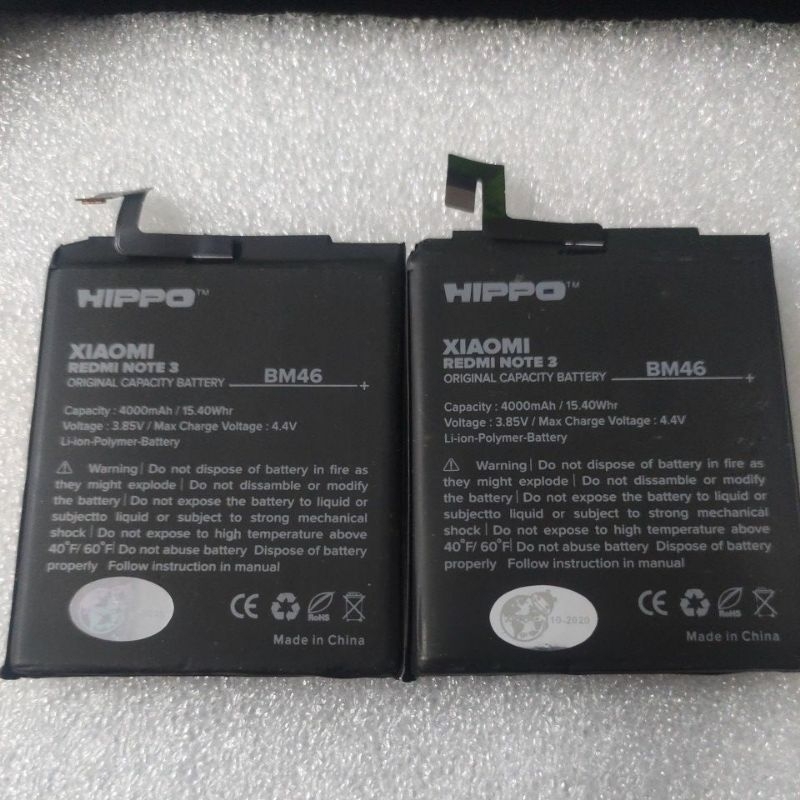 Baterai Battery Batre HIPPO BM46 Original REDMI NOTE 3 / REDMI NOTE 3 PRO