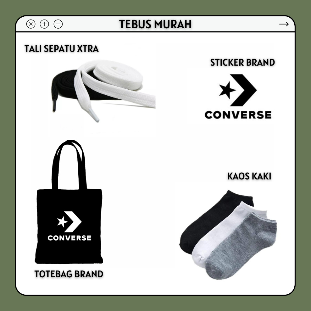 TEBUS MURAH CONVERSE