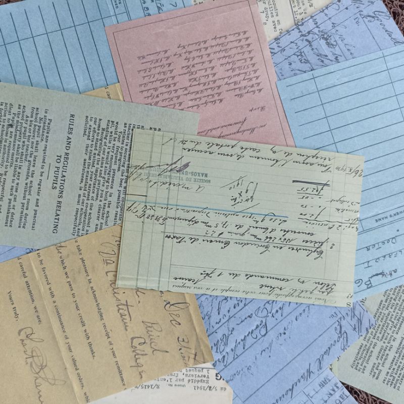 

Deco Paper Annals of the Past jurnal Vintage