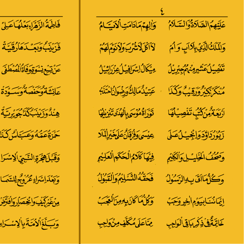 Kitab AQIDATUL AWAM Nadhoman Renggang