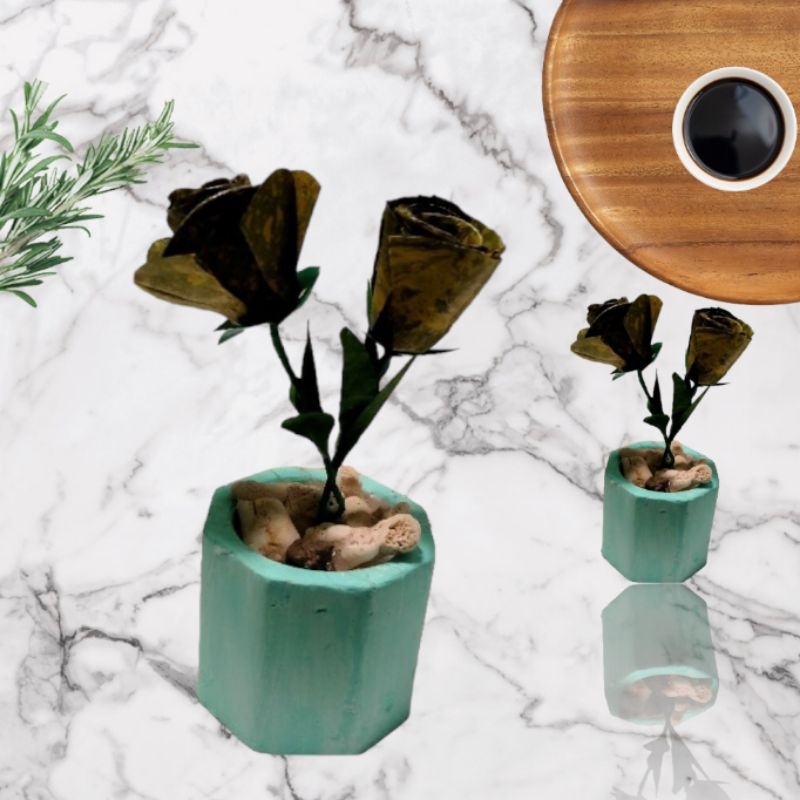 Bunga hias plastik/bunga plastik murah/bunga plastik mini hiasan ruangan