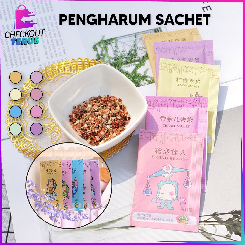 CT C835 Pengharum Ruangan Sachet Mini Serbaguna Pewangi Ruangan Aromaterapi Lemari Pakaian Parfum Ruangan Saset Pewangi Mobil