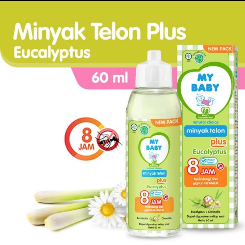 MY BABY minyak Telon Plus 60ml