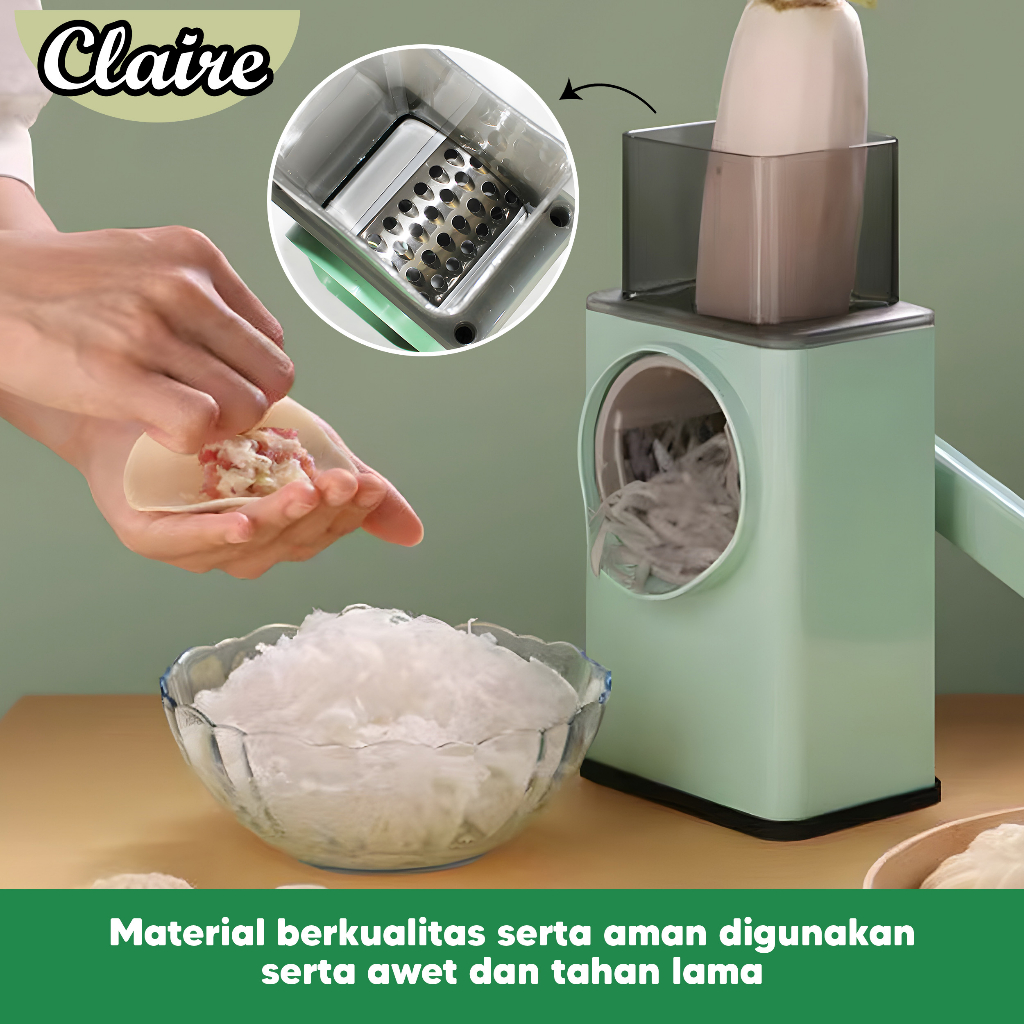 Parutan Serbaguna Alat Pemotong Sayuran / Vegetable Silcer Machine Memarut Menggiling Mengiris