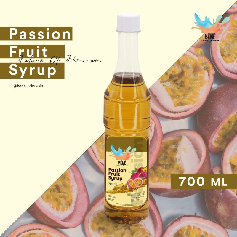 

BENE syrup - Passion Fruit 700ml