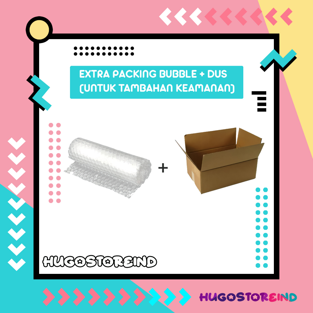 

Tambahan Packing Dus + Bubble warp