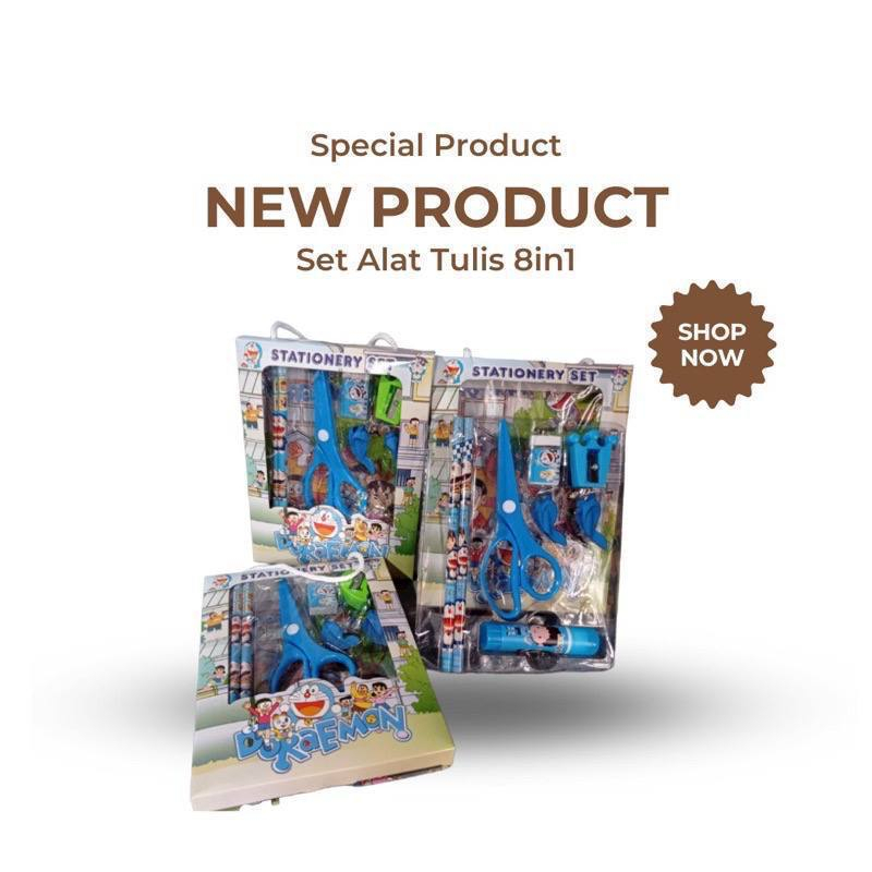 

set alat tulis 8in1/kids stationery