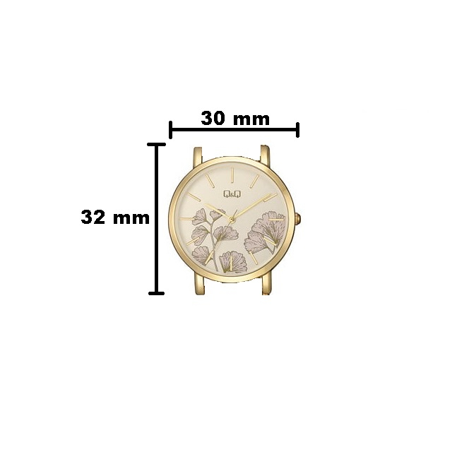 Jam Tangan Wanita Stylist Casual Business Rantai Stainless Steel Analog Original Q&amp;Q QnQ QQ QA21 QA21J Series