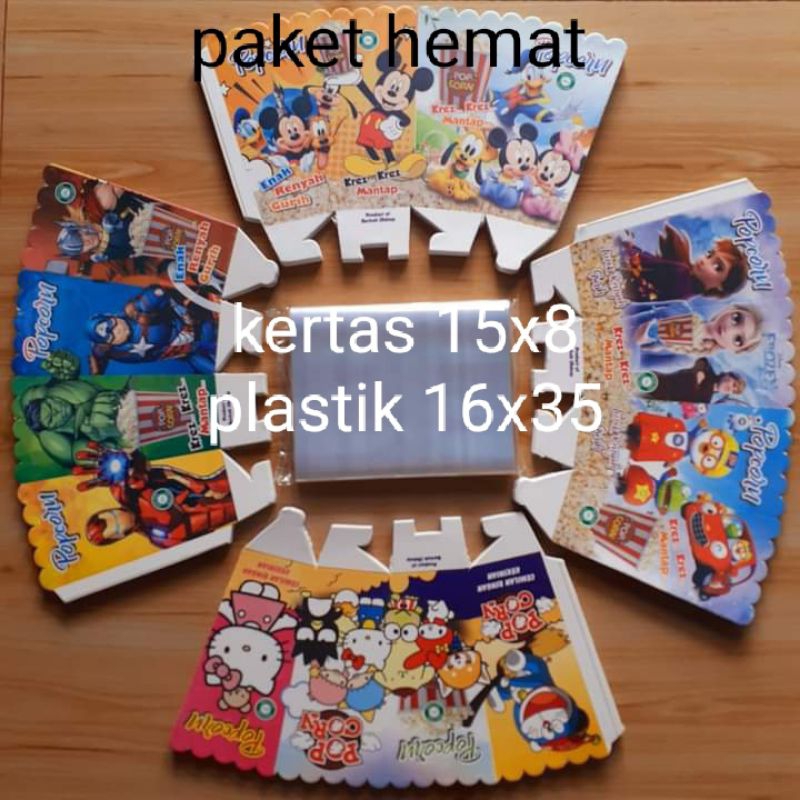 

kertas popcorn jumbo+plastik