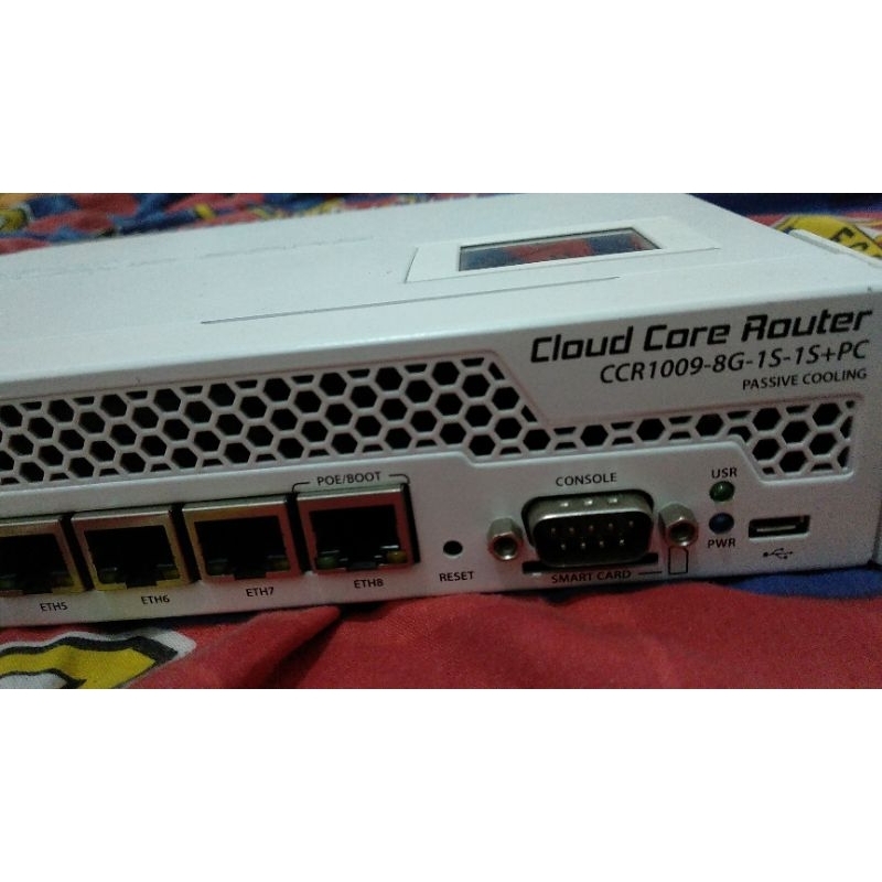 mikrotik ccr1009-8g-1c-1s+pc mikrotik bekas mikrotik seken mikrotik second