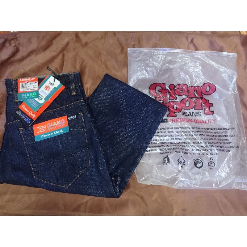 GIANO CELANA PANJANG PRIA GIANO BLUE BLACK GIANO BIRU DONGKER GIANO SPORT