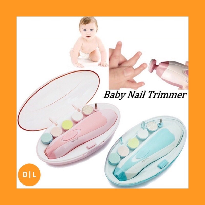 [COD] Baby Nail Trimmer Electric Gunting Kuku Bayi &amp; New Born