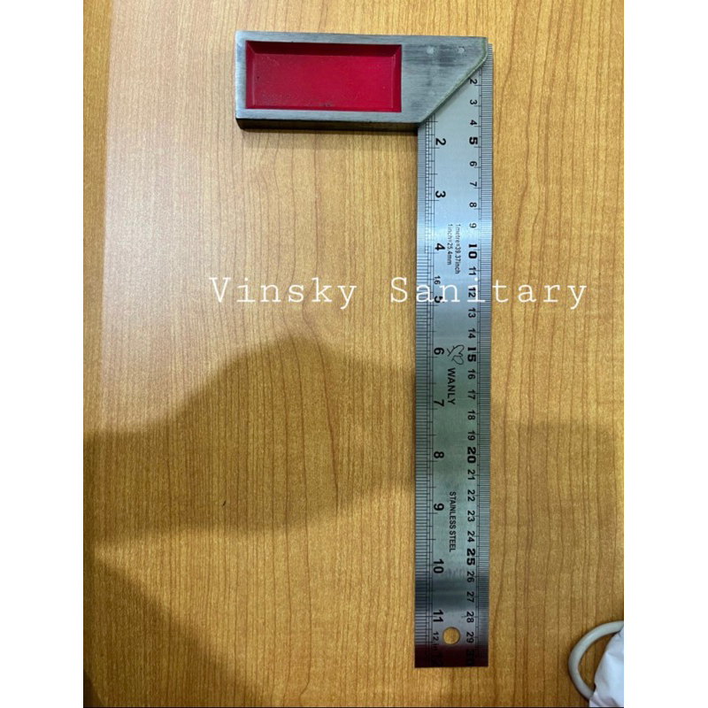 

siku meter siku tukang bagus 30cm 12 inch siku jumbo tebal 12