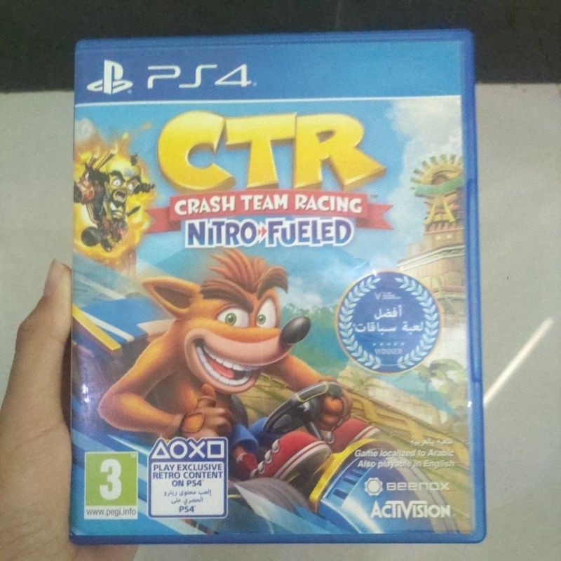 KASET PS4 CTR NITRO FUELED SECOND MULUS