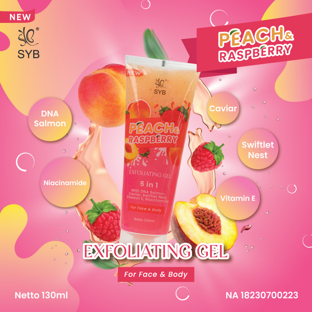 Syb Exfoliating Gel 5IN1 Face &amp; Body 130ml