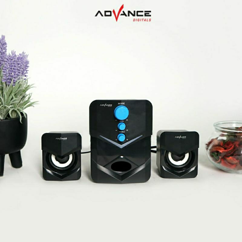 Speaker CLS 201BT Advance Stereo/Speaker Bluetooth Extra Super Bass/Salon Aktif Multimedia Speaker 2