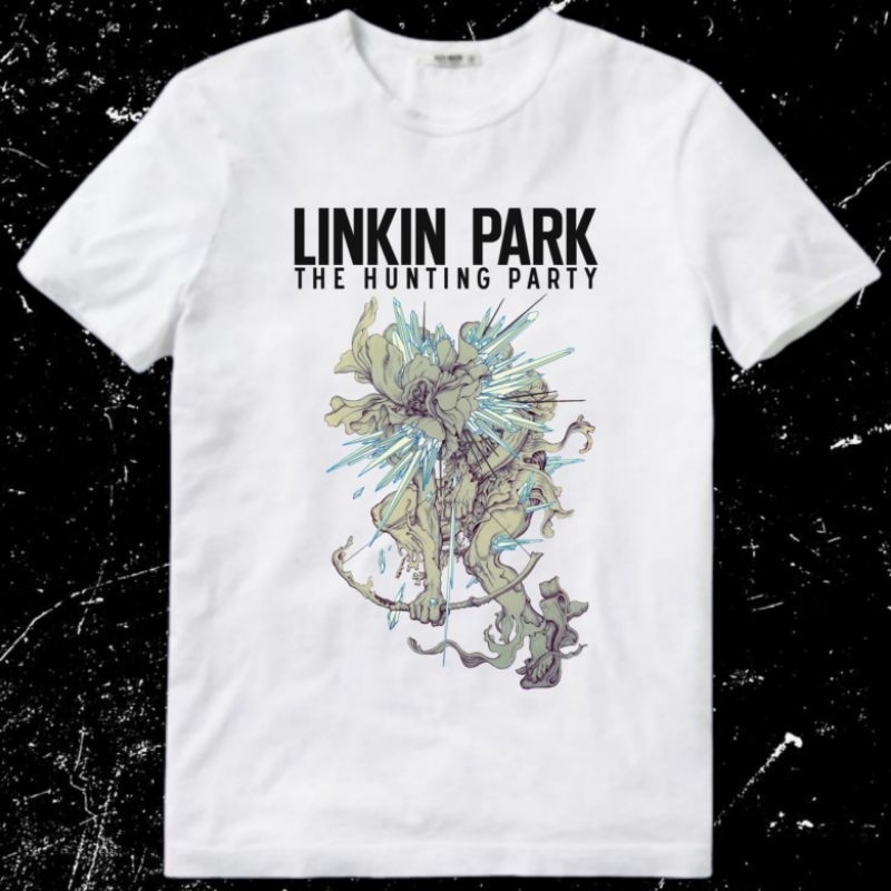 Baju Kaos Tshirt Pria Laki Cowok Dewasa Band Linkin Park The Hunting Party
