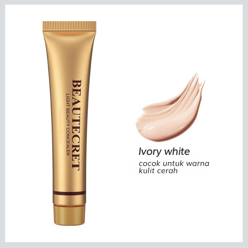 Beautecret Light Beauty Concealer Natural Color Menutupi Noda Pada Wajah