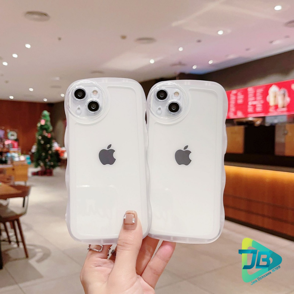 SOFTCASE SOFT SILIKON WAVE GELOMBANG CLEAR CASE BENING OPPO A58 5G A78 5G JB8691