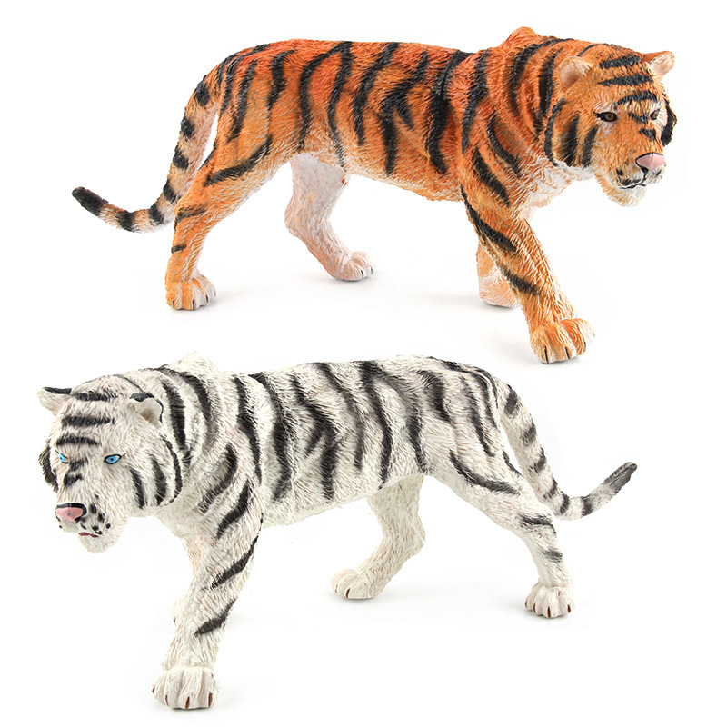 Besar Wild Animal Figure  Hewan Animal Model Toys Koleksi Mainan Binatang Karet Gajah Macan Beruang Rusa Harimau Zebra Buaya