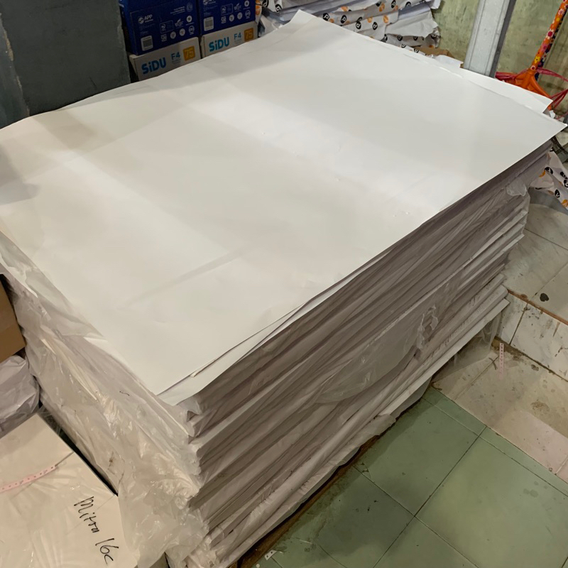 Kertas Planoan Kingstruk 150 Gsm Art Paper (Hrg per 10 Plano) Minimal Order 20 Plano