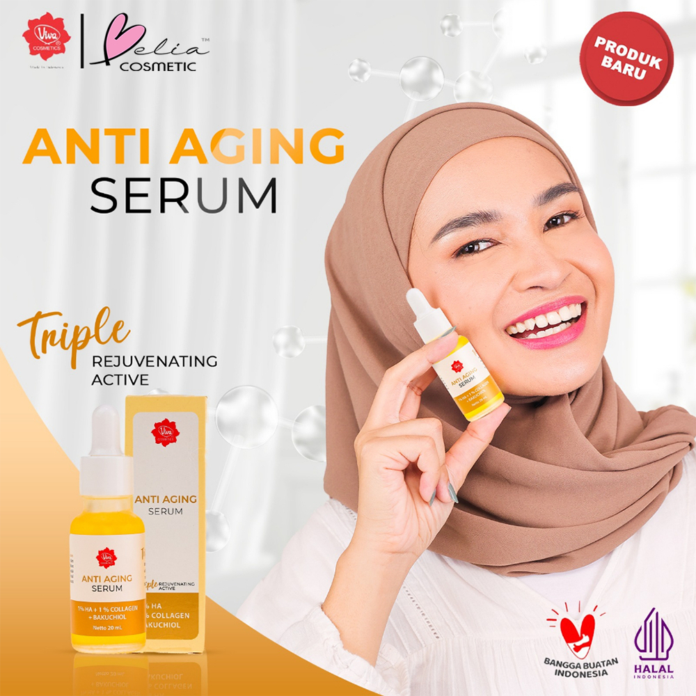 ❤ BELIA ❤ VIVA Serum Series | Anti Aging Serum | Glowing White Serum | Peeling Serum | BPOM