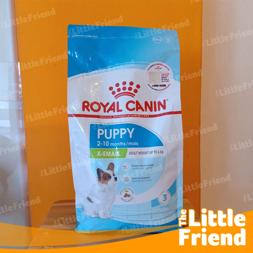 Royal Canin X-Small Puppy 1.5 kg - Dry Food Makanan Kering Anak Anjing