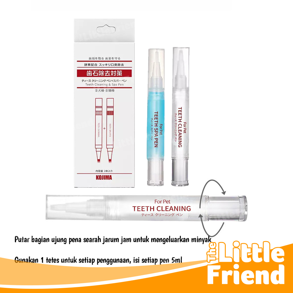 Pembersih Pelembut Karang Gigi Anjing Kucing Teeth Brightening Cleaning Pen