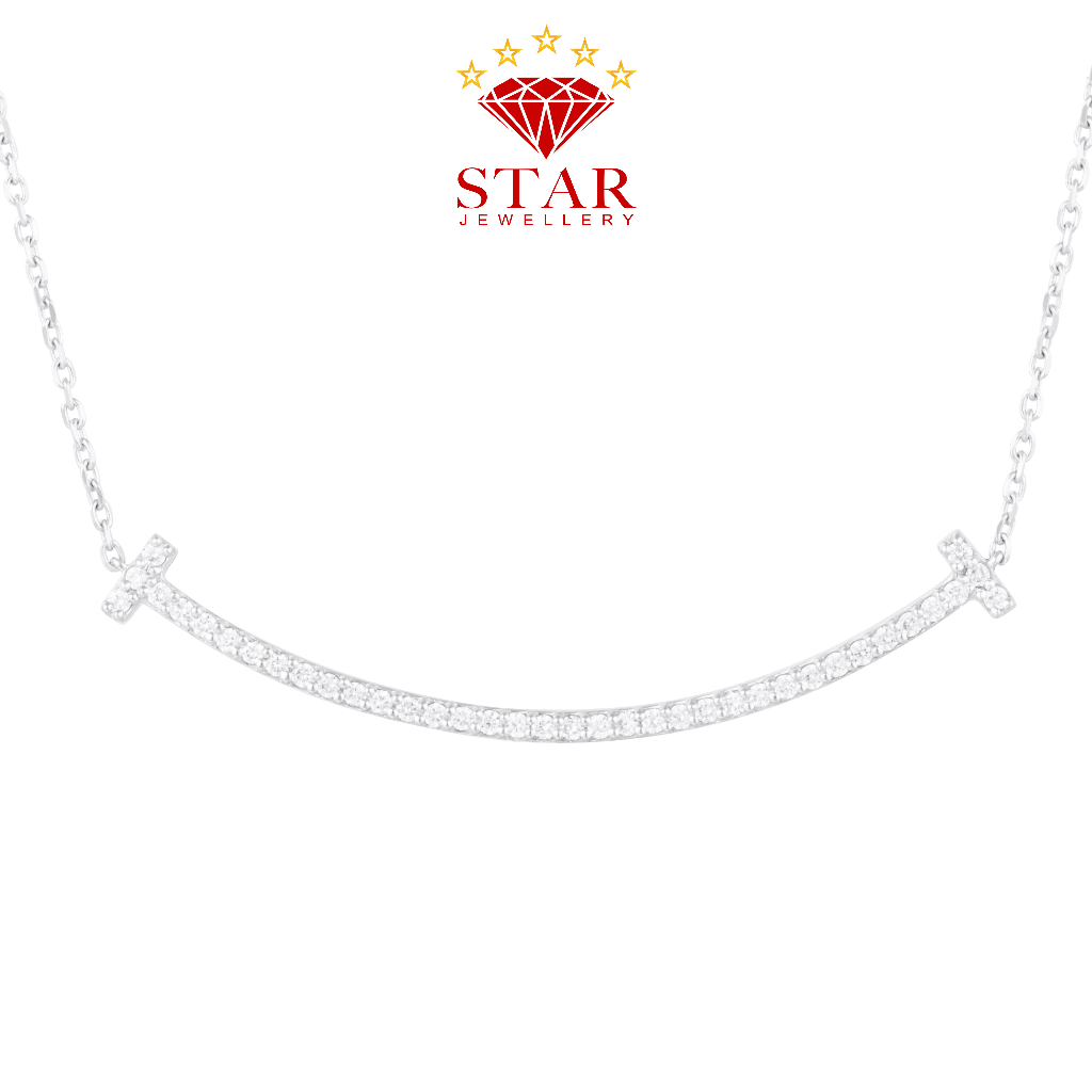 Kalung Berlian Smile Koye Berlian LPNK1224405 - Star Jewellery