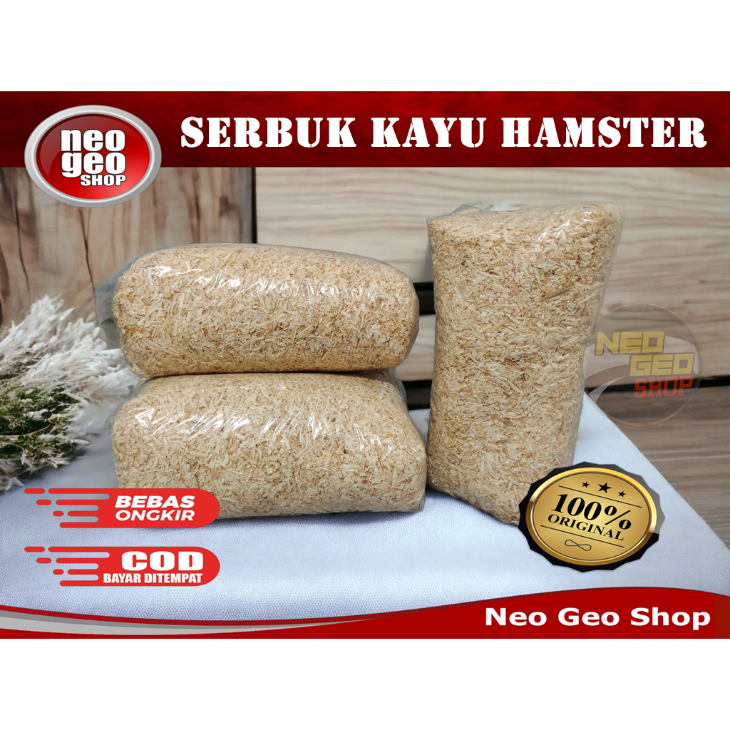 serbuk kayu hamster mencit kelinci landak mini hewan kulitas bagus