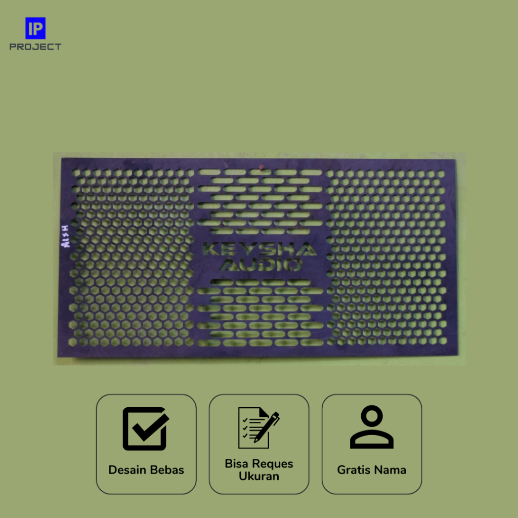 Grill Speaker Custom - Line Array