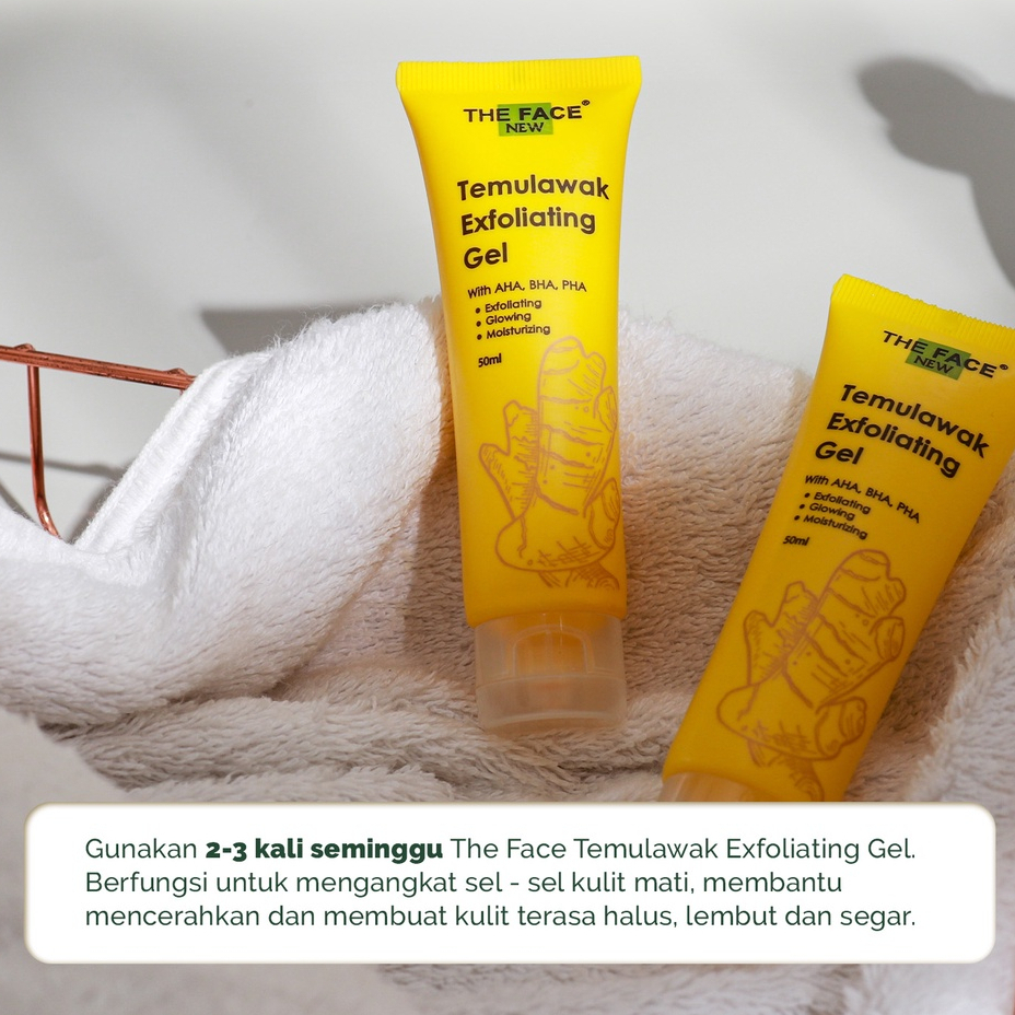 The Face Temulawak Exfoliating Gel 50ml