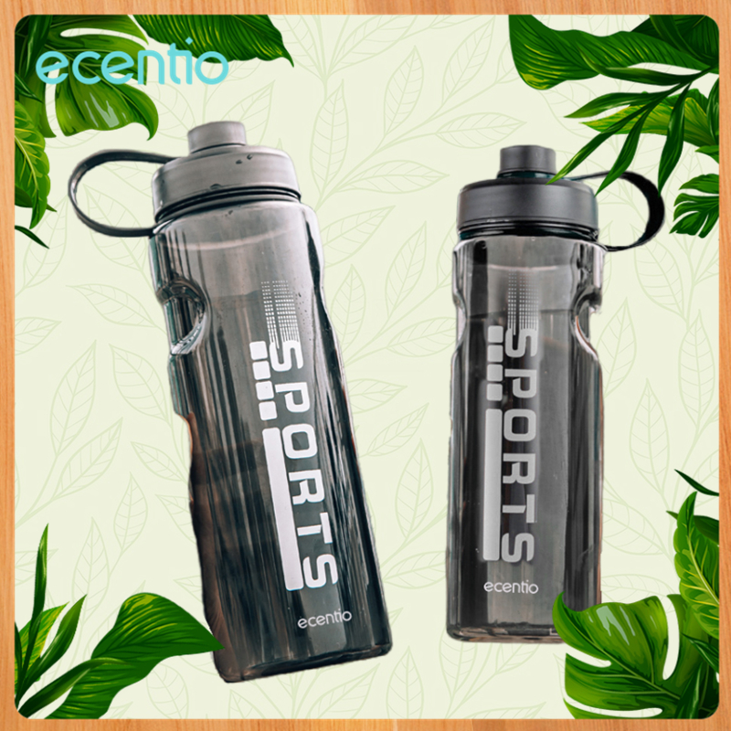 FOODI BOTOL MINUM AESTHETIC 1.3 LITER HITAM/TUMBLER MINUM OLAHRAGA/TEMPAT MINUM/BOTTLE MINUM SEPEDA