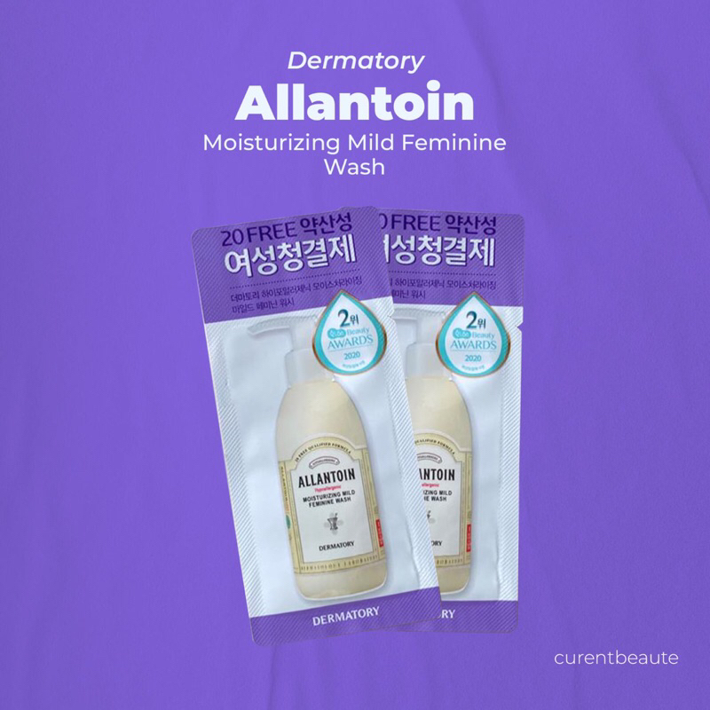 DERMATORY Allantoin Moisturizing Mild Feminine Wash