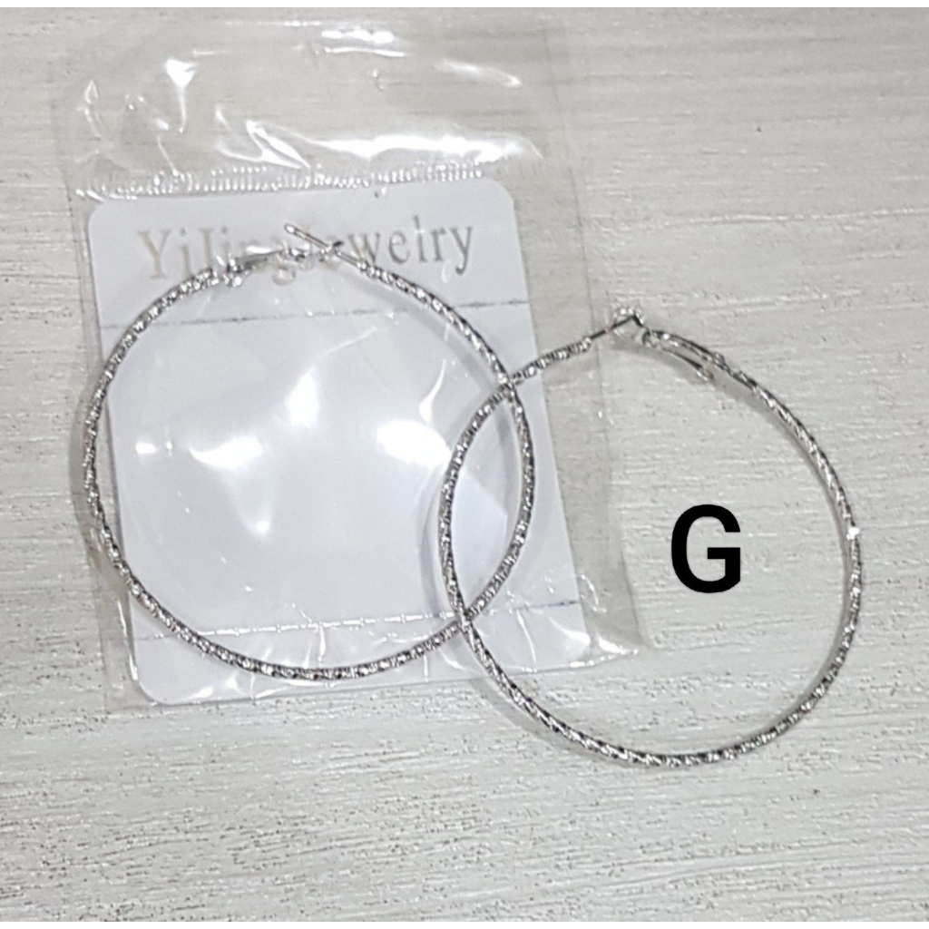 [ECERAN] ANTING HOOPS D. 6CM