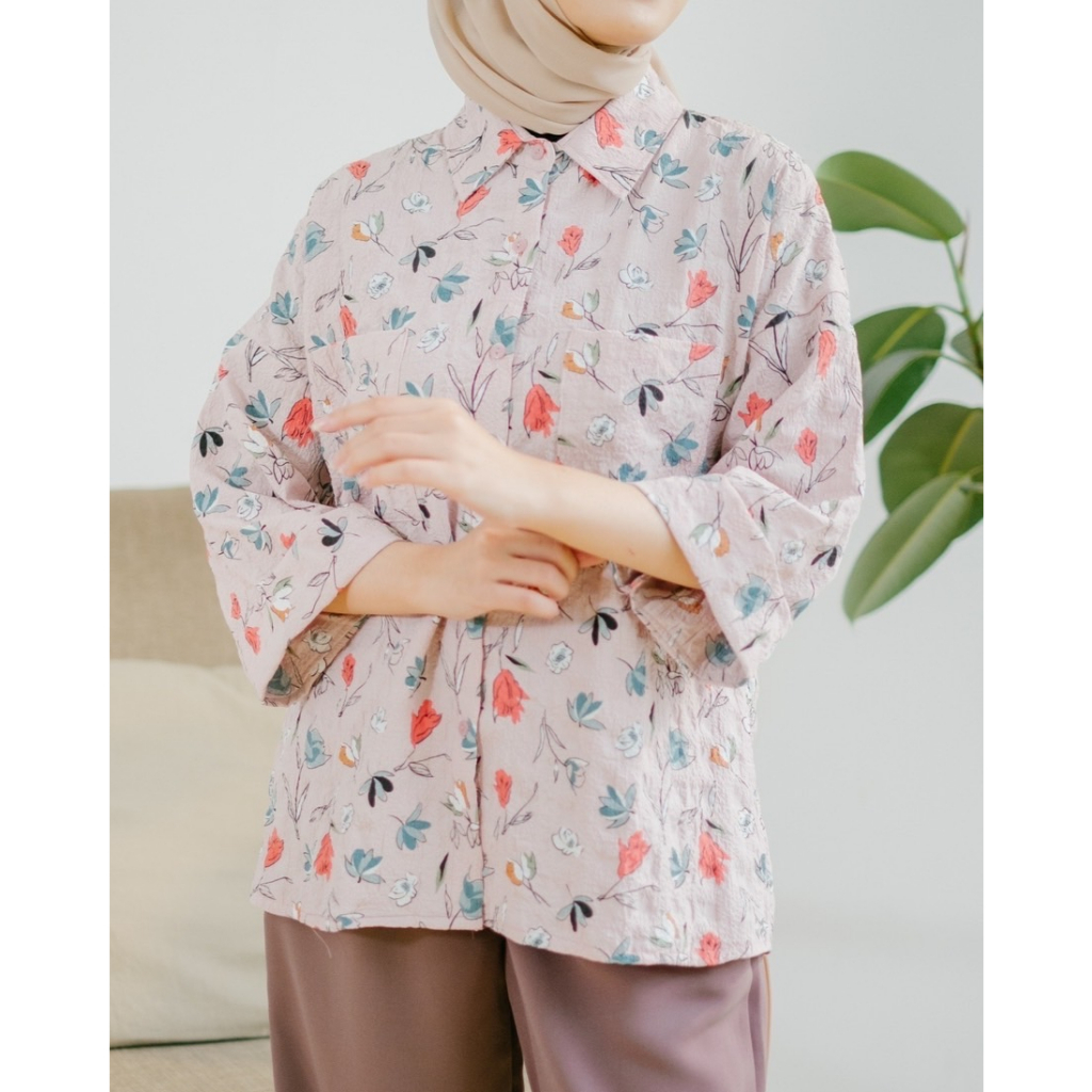 Myrubylicious NATIYA SHIRT KODE KS2485 | SHIRT | KEMEJA WANITA | KEMEJA LENGAN PANJANG