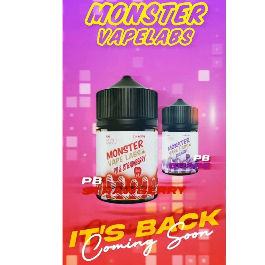 MONSTER VAPE LABS 60ML SERIES LIQUID