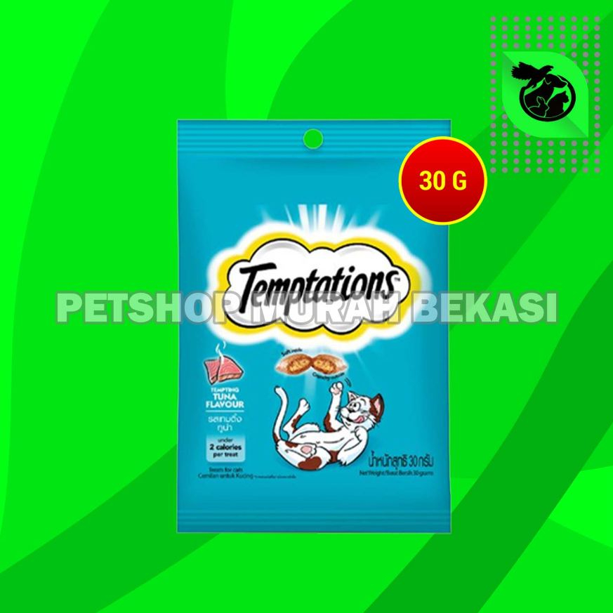 Temptation bites Snack Cemilan Kucing 30 gram All Varian