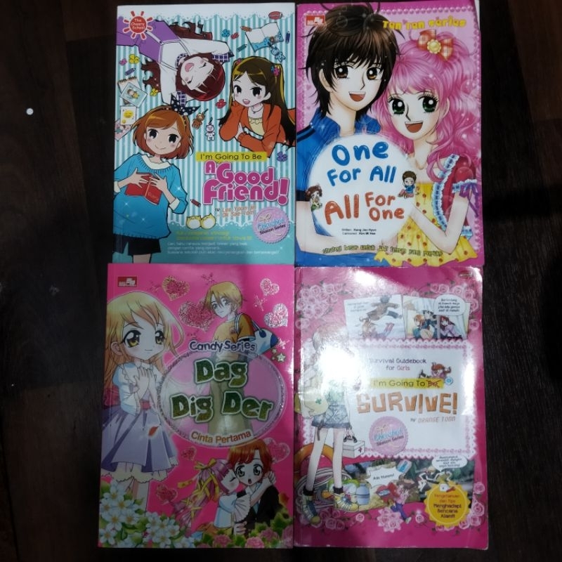 

(PRELOVED) SOFT COVER / A GOOD FRIEND, ONE FOR ALL - ALL FOR ONE, DAG DIG DER, IM GOING TO SURVIVE