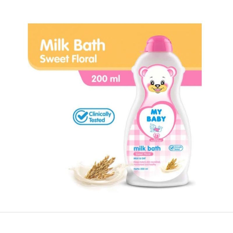 my baby milk bath 200ml,400ml