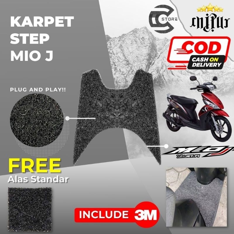 Karpet Yamaha Mio J 2011 - 2014 / Karpet Mie Mio J / Karpet Mio J