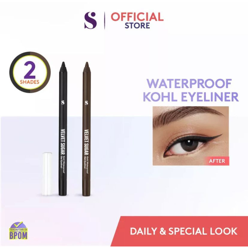 SOMETHINC VELVET SUGAR Dual Gel Eyeliner