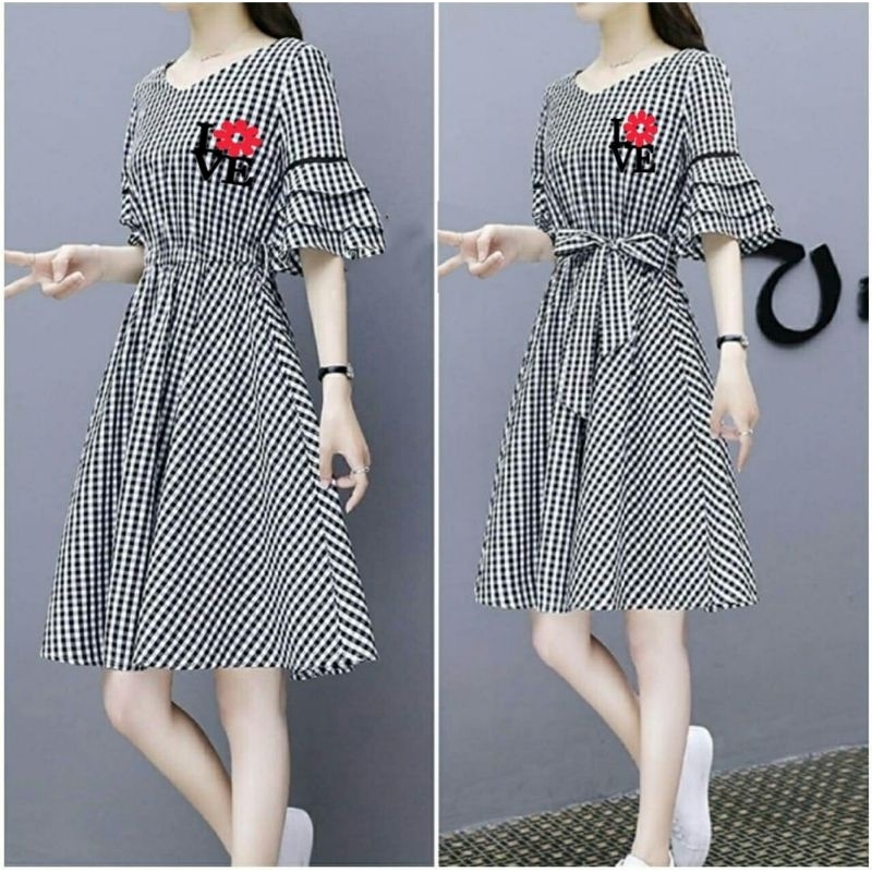 MT DRESS/DRES WANITA/ DRESS CASUAL/ DRESS KOREA/DRES SANTAI/FASHION WANITA