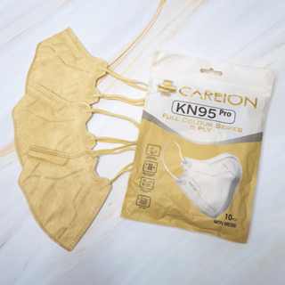 𝘈𝘉𝘎✰ C͏A͏R͏E͏I͏O͏N͏™ Masker KF94 Earloop Hitam Putih / Masker KF 94 Care ion 4PLY isi 10PCS / Masker Model Korea isi 10 pcs 1008