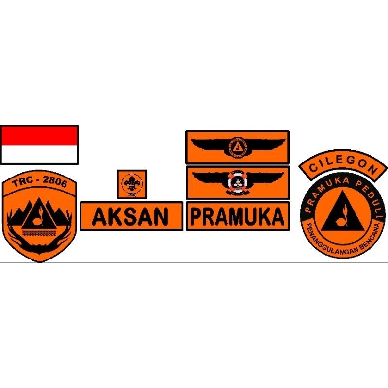 CUSTOM BORDIR PRAMUKA SESUAI RIKUES