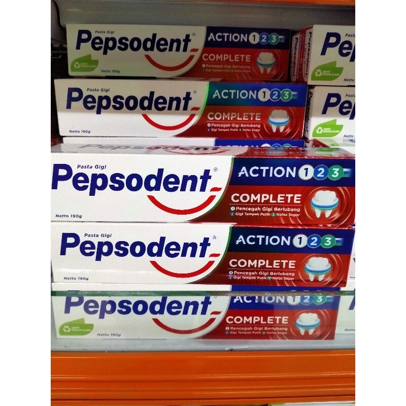 PEPSODENT ACTION 123 190GR