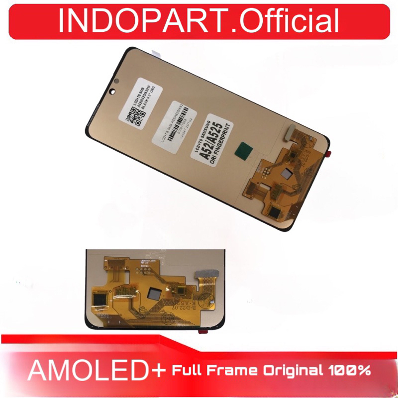 LCD Samsung A52 4G Amoled Bisa Fingerprint Original 100%